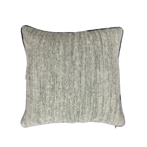 01-472.29| Cotton Mix Cushion Cover Piping 55x55cm Green