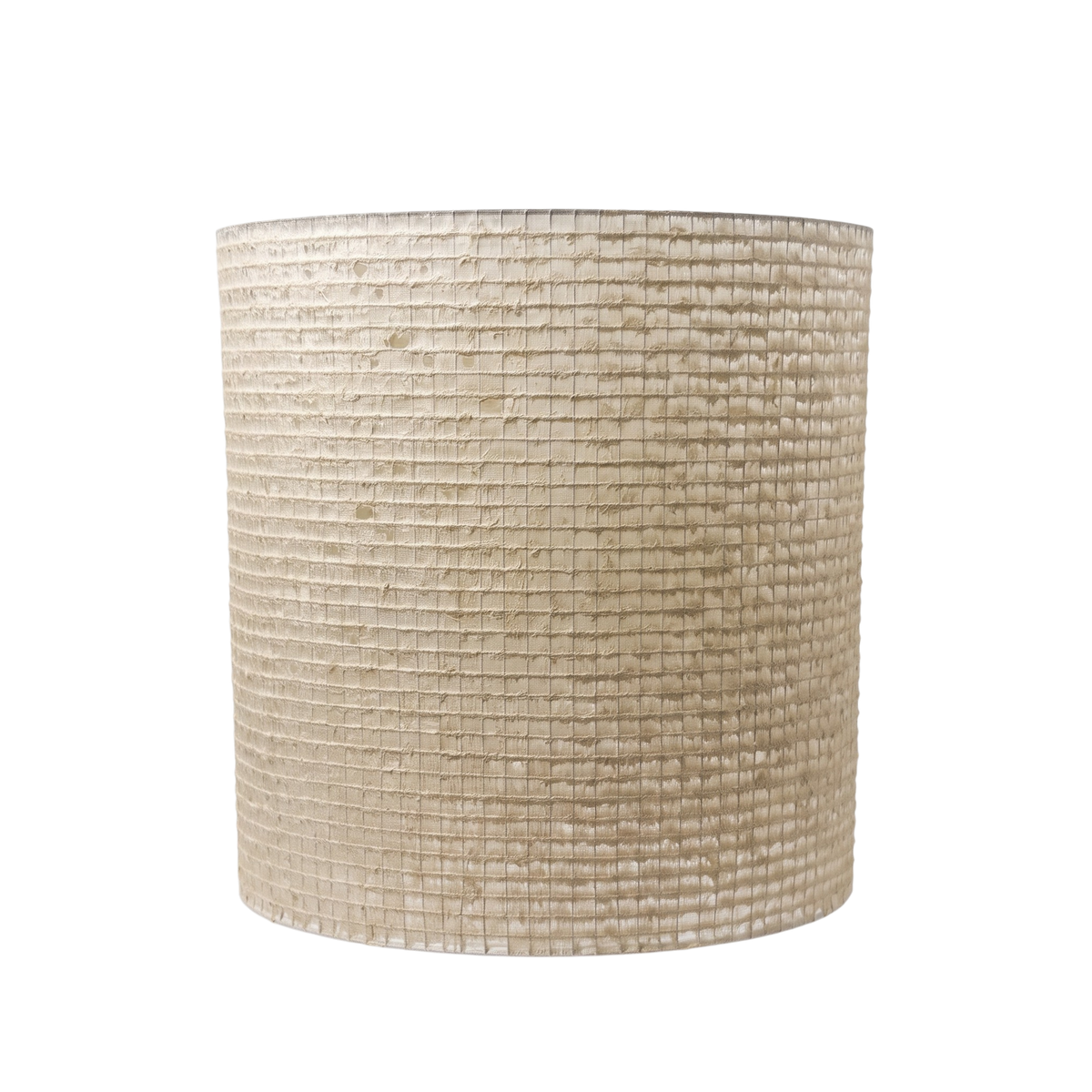 10-680.01 | Banana Paper Lampshade Cylinder 30x30cm White
