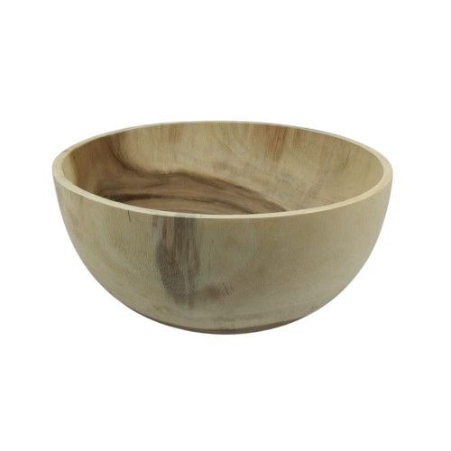 16-671.28 | Wood Suar Accessory Pod Bowl D40cm Natural