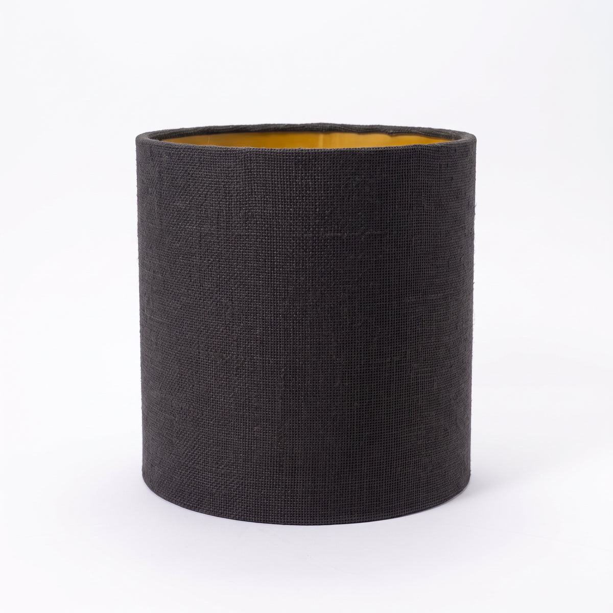 10-967.38 | Hessian Lampshade Cylinder 30x30 Charcoal