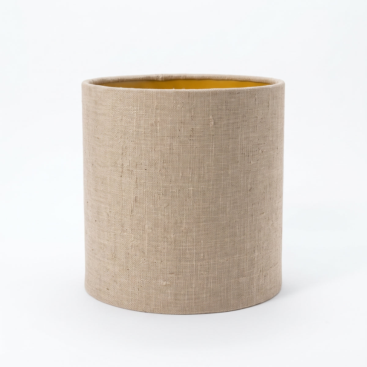 10-415.28 | Linen Lampshade Cylinder 30x30cm Natural/Gold