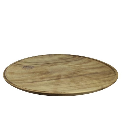 16-814.28 | Wood Suar Accessory Round Tray D60cm Natural
