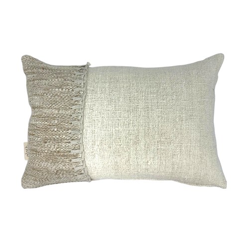 01-229.28| Cotton Cushion Cover Archipel 60x40cm Natural