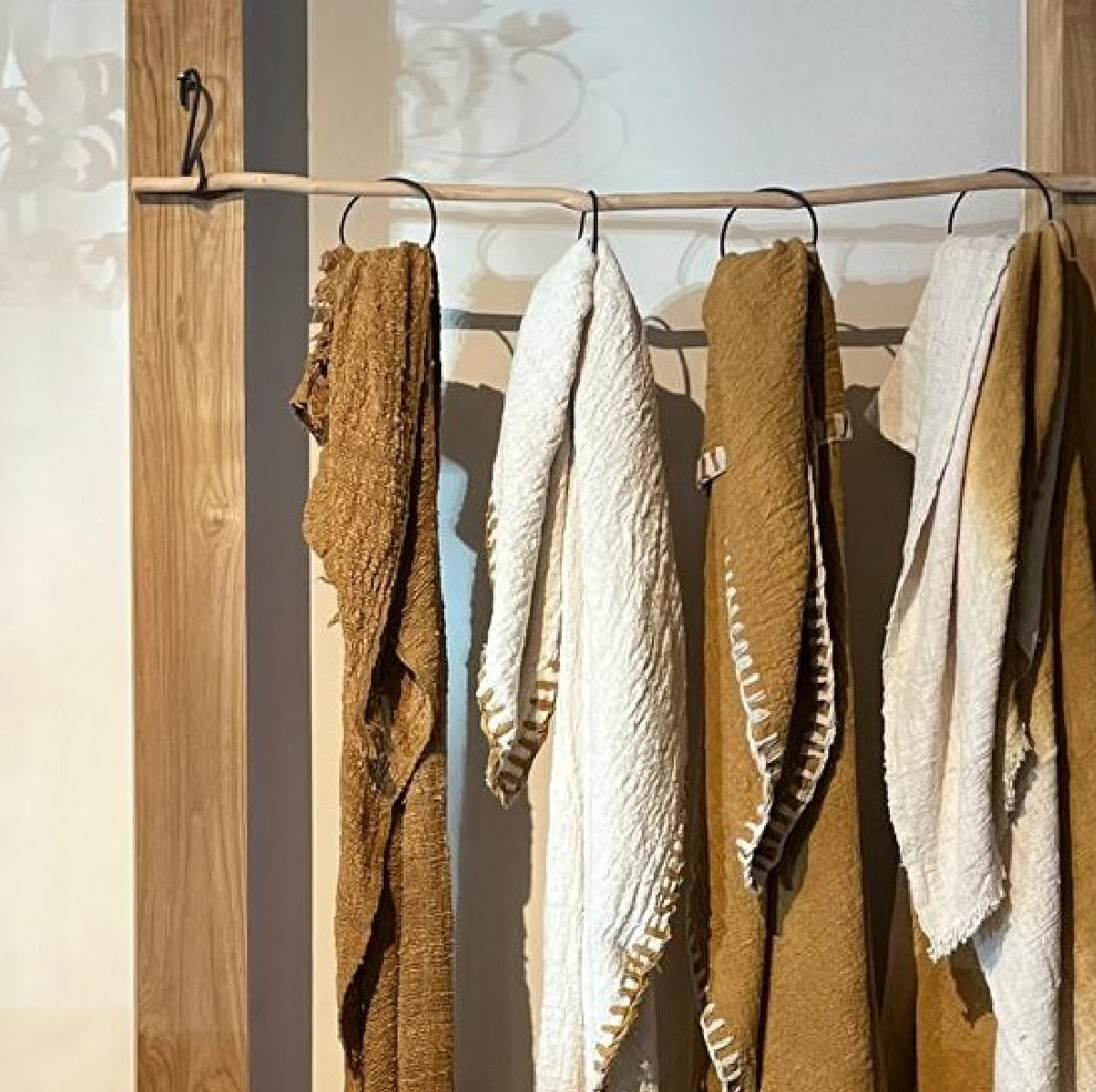 Hand Woven Cotton Throw, Botanically Dyed