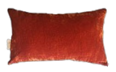 01-419.45| Silk Velvet Cushion Cover Luxe 50x30cm Terracotta
