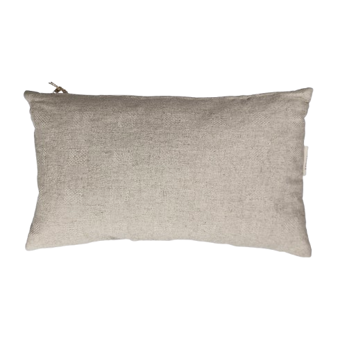 Linen Cushion Cover Texture 50x30cm Natural