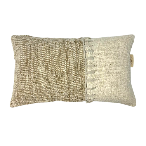 01-515.28| Cotton Cushion Cover Archipel 50x30cm Natural