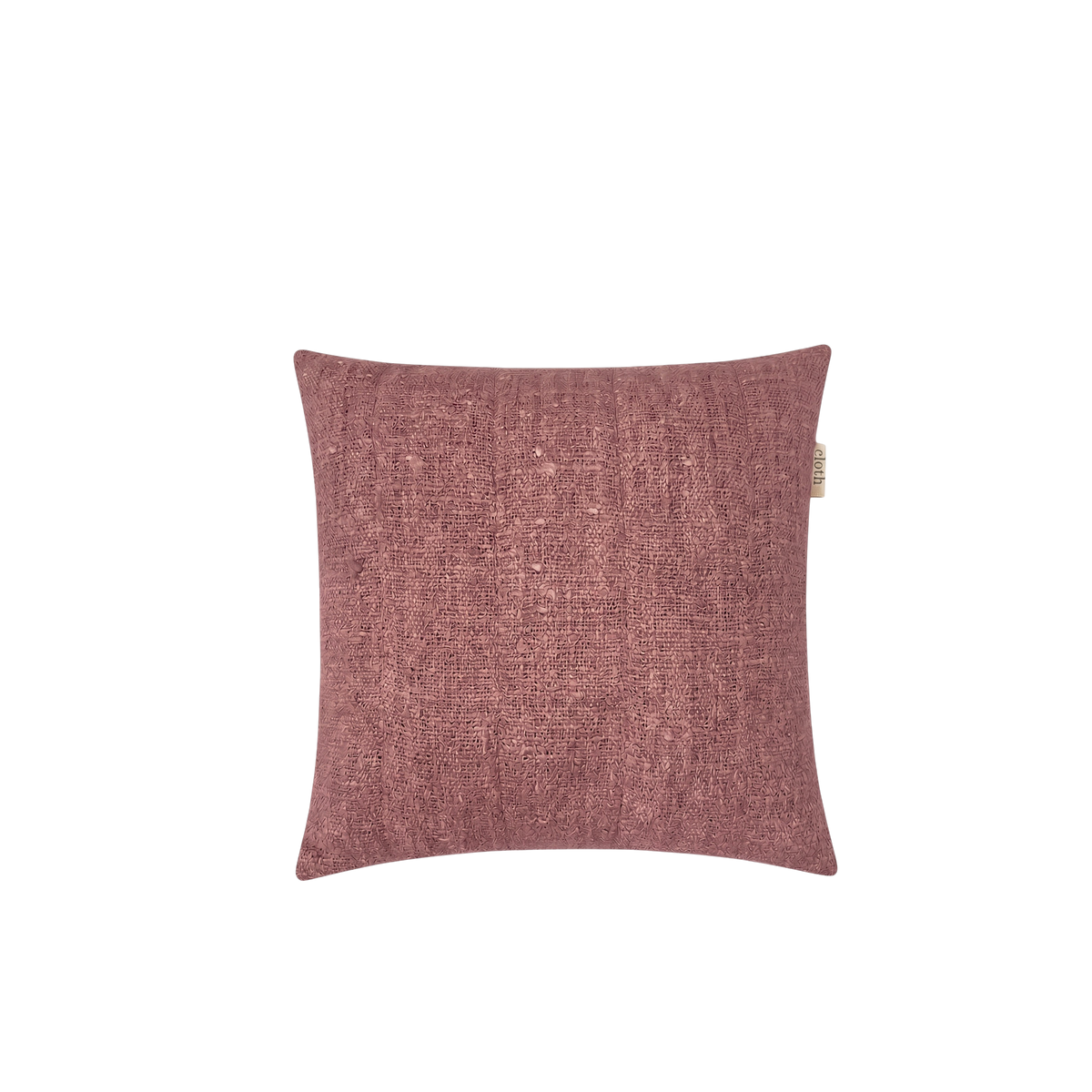 01-122.47| Hand Woven Cotton Cushion Cover Garis 50x50cm Lotus
