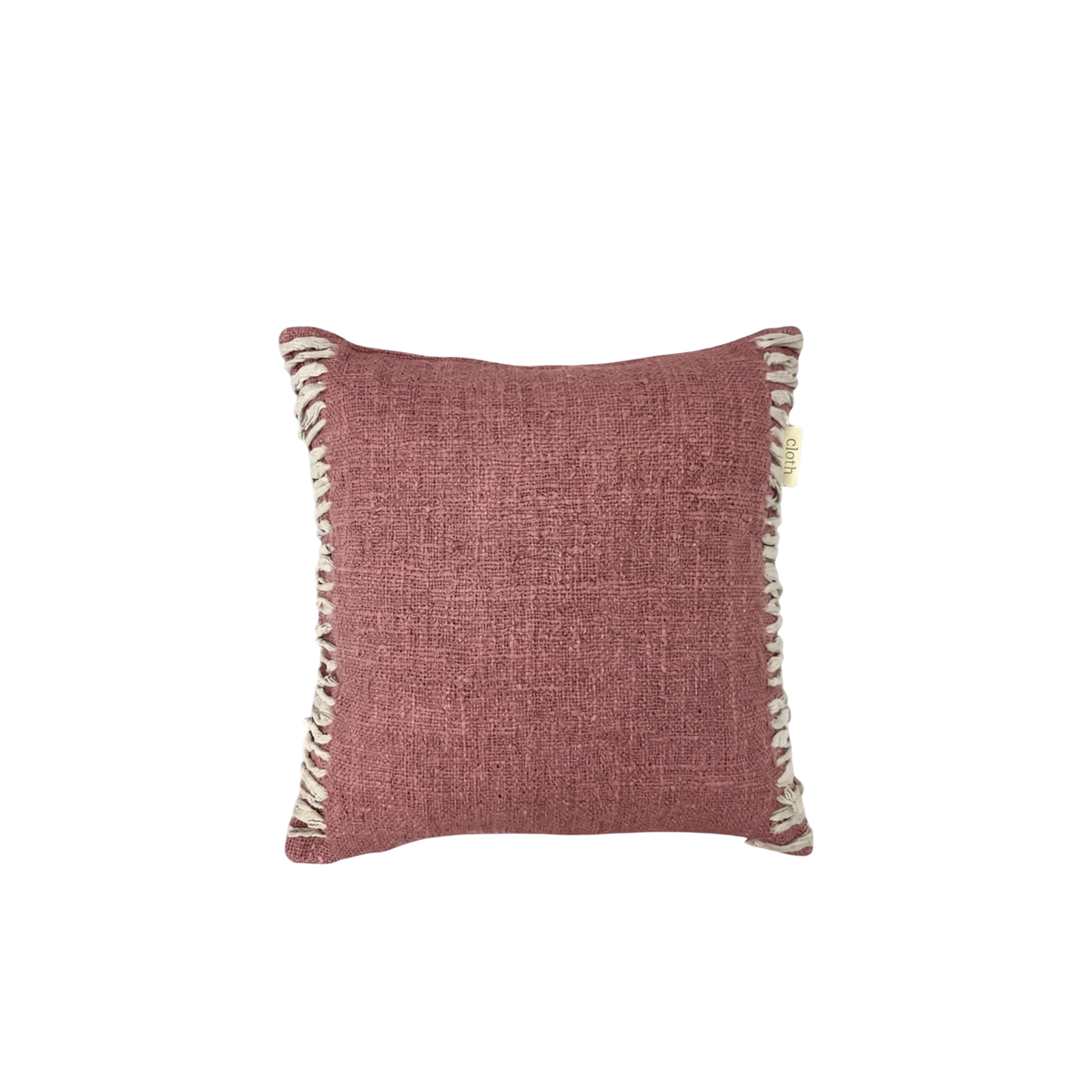 01-815.47| Hand Woven Cotton Cushion Cover Twist 50x50cm Lotus