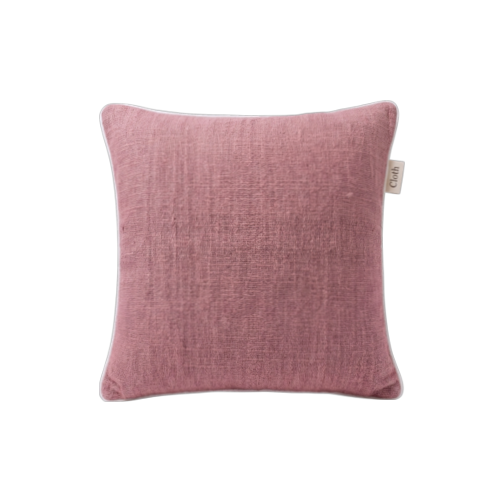 01-075.47 | Hand Woven Cotton Cushion Cover Piping 55x55cm Lotus